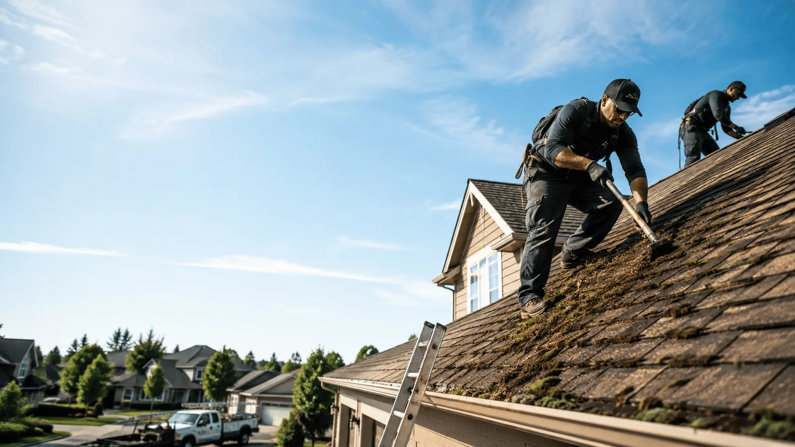 Roof Moss Removal in Erwinna, PA near me